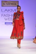 Model walk the ramp for Karmik Show at lakme fashion week 2012 Day 4 in Grand Hyatt, Mumbai on 5th March 2012 (106).JPG